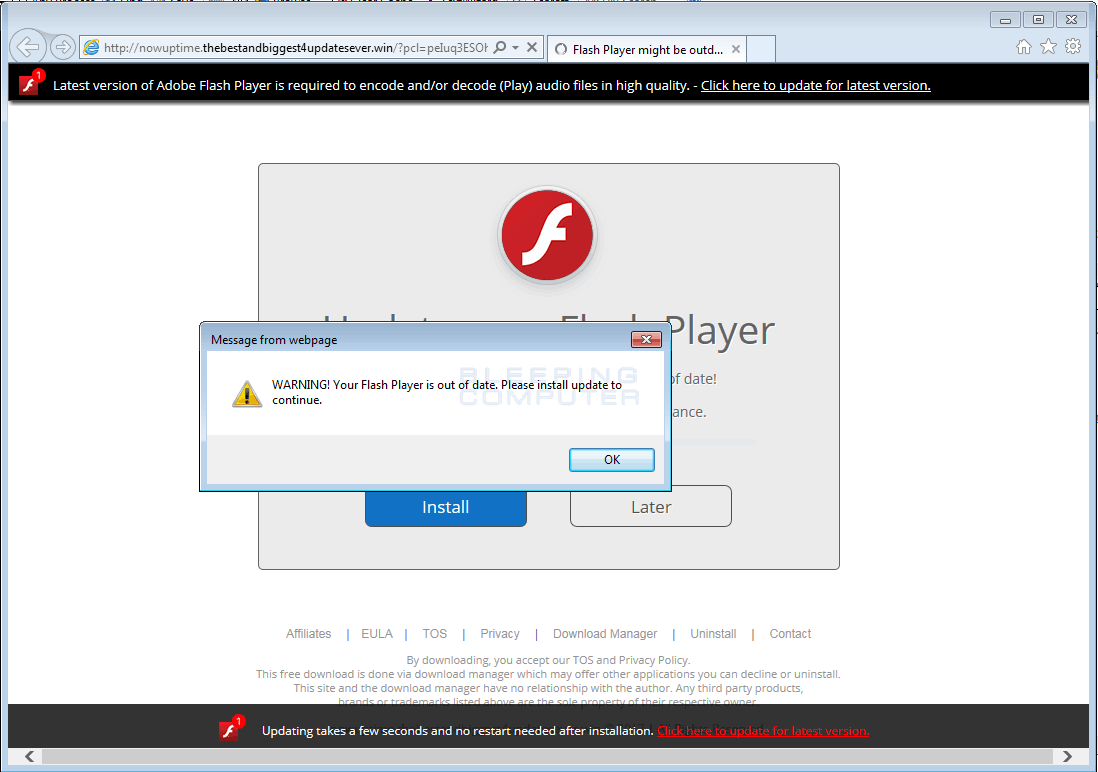 how to uninstall adobe flash player